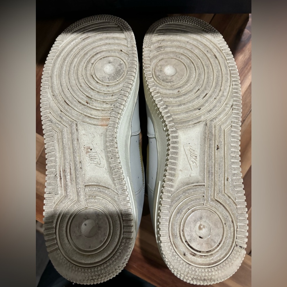 Nike Air Force 1 light bone men’s sz 10 - Picture 6 of 7
